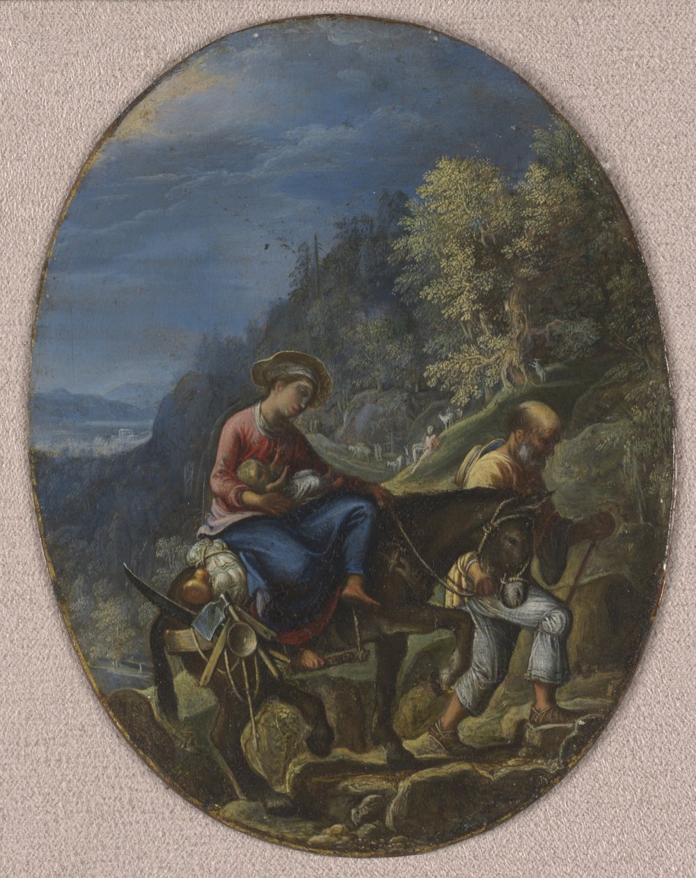 A fuga para o Egito de Adam Elsheimer