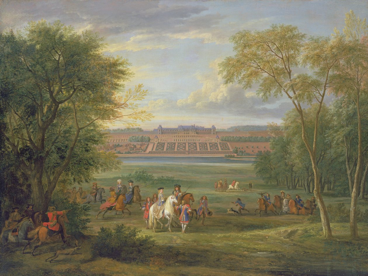 O Castelo de Saint Germain de Adam Frans van der Meulen