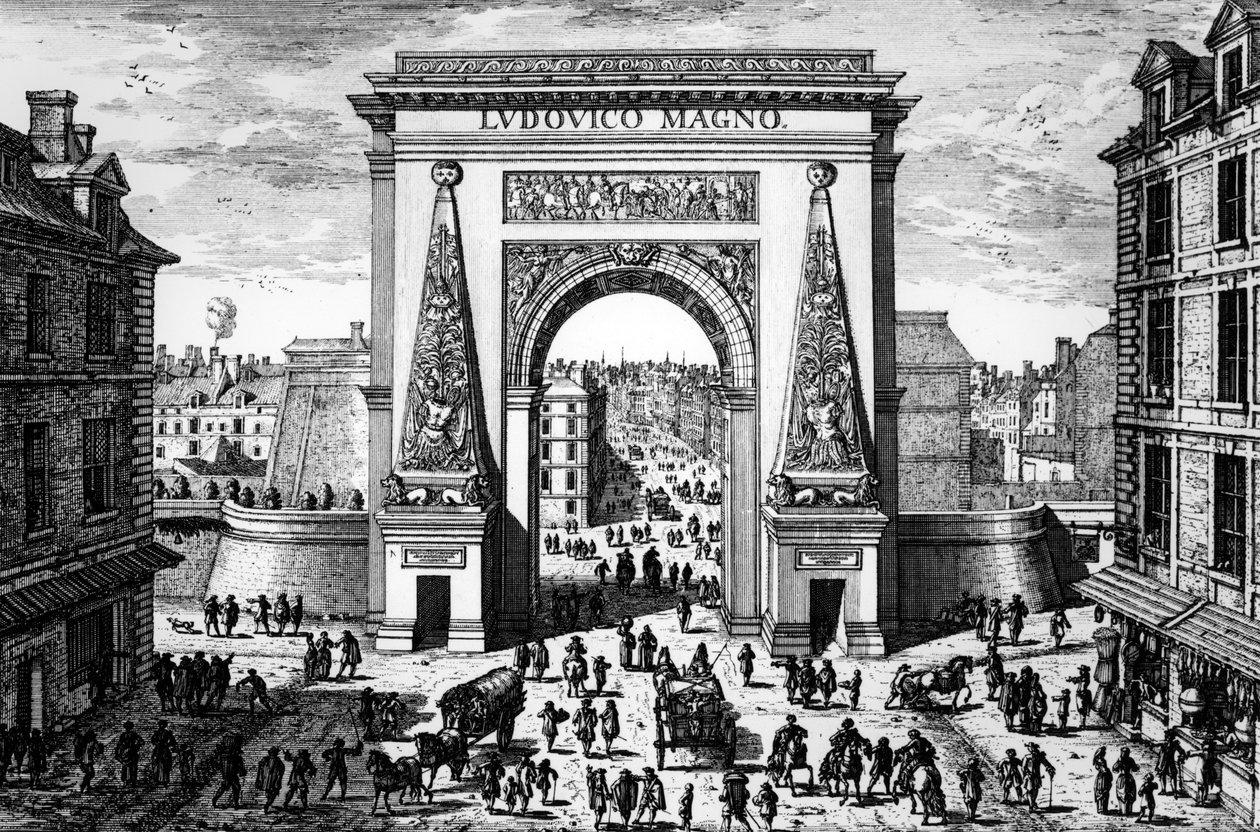 Porte Saint-Denis de Adam Perelle