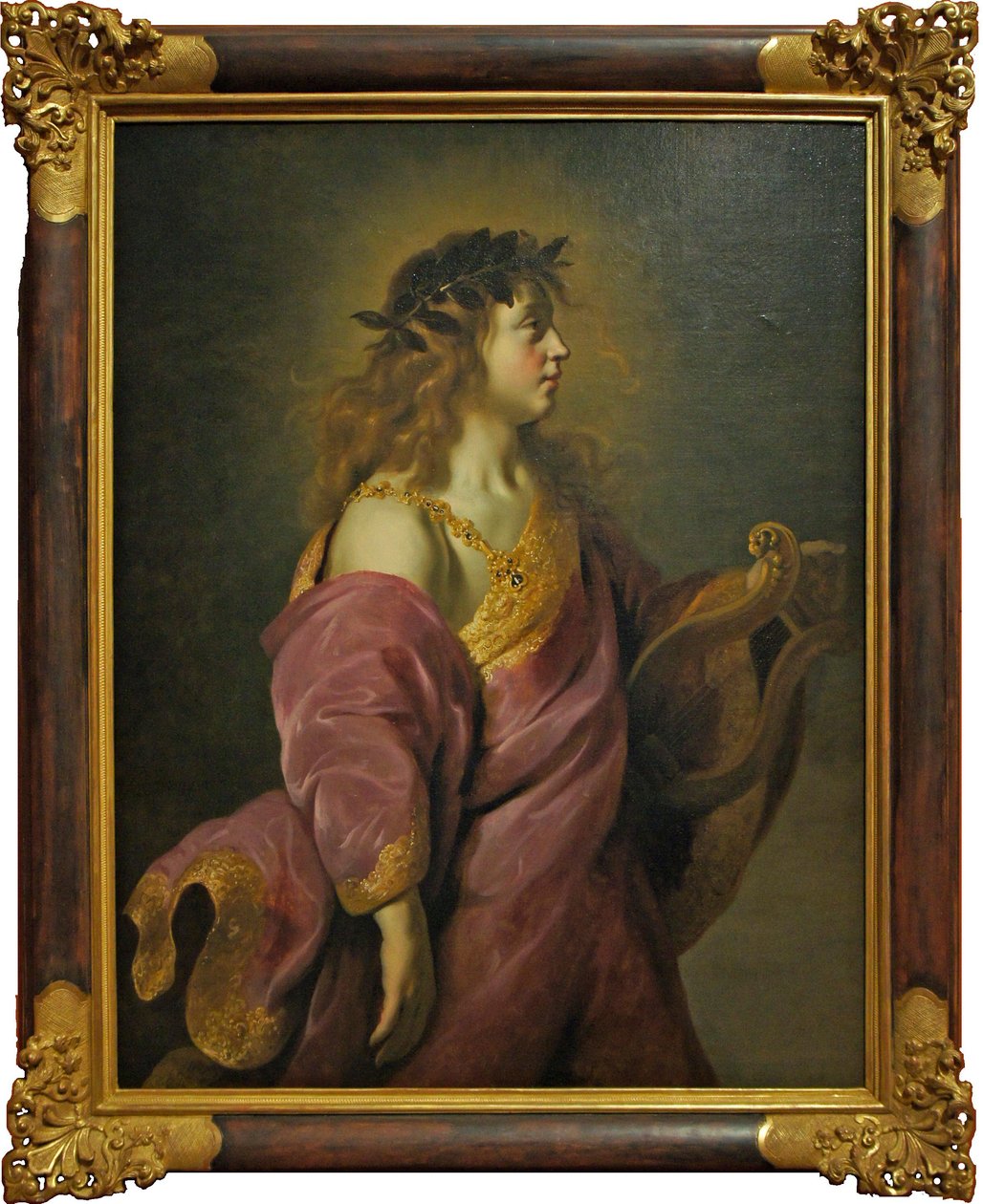 Francês:  Apollon Retrato de um homem como Apolo de Adam Camerarius