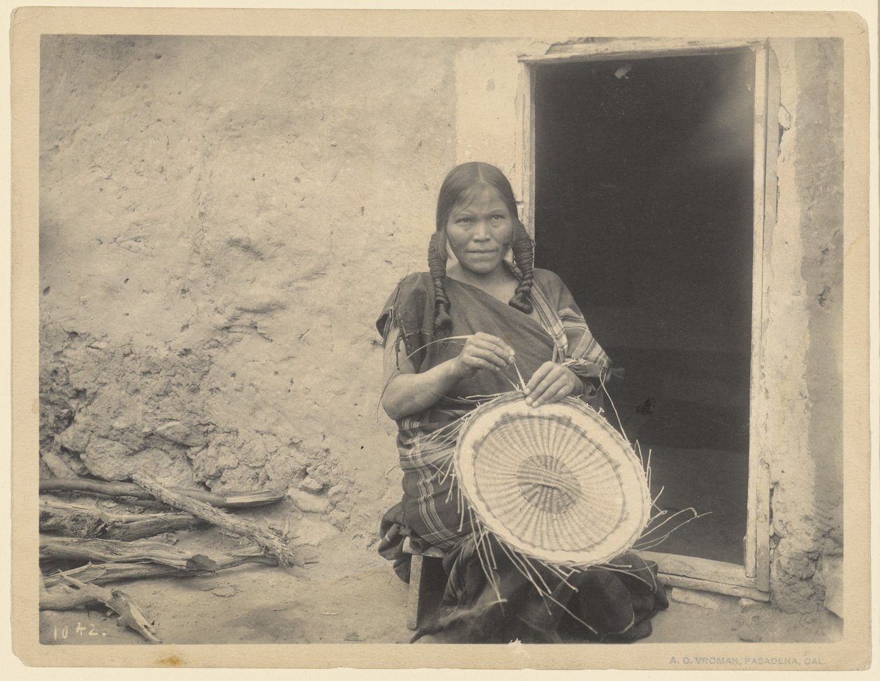 Cidades Hopi, fabricante de cestos de Adam Clark “A. C.” Vroman