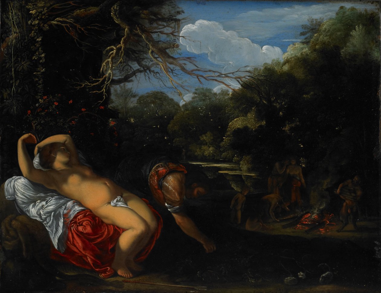 Apolo e Corónis de Adam Elsheimer