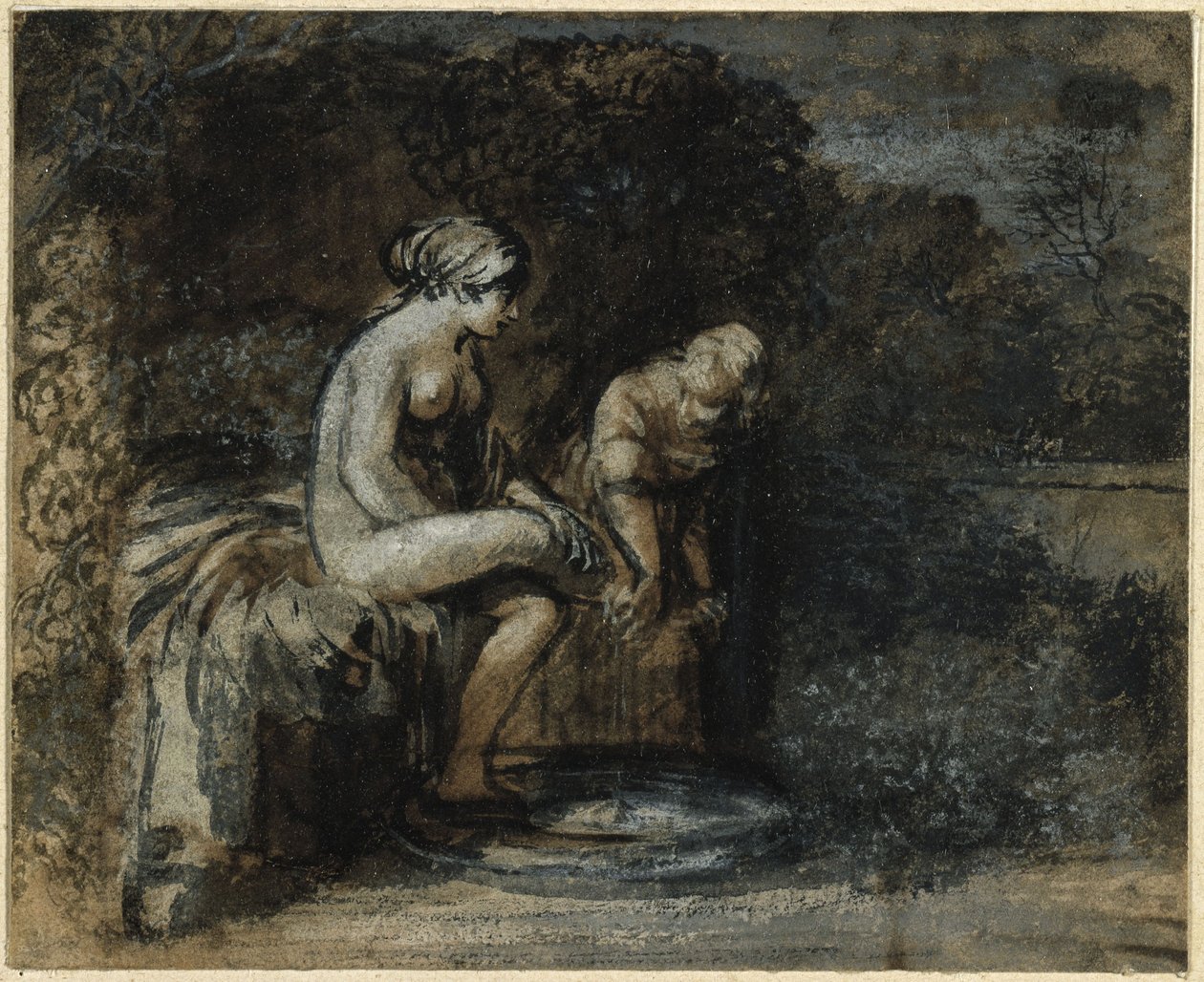 Betsabé no banho de Adam Elsheimer
