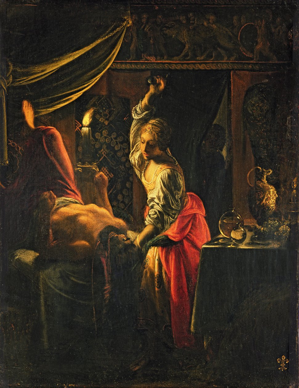 Judith e Holofernes (óleo sobre tela) de Adam Elsheimer