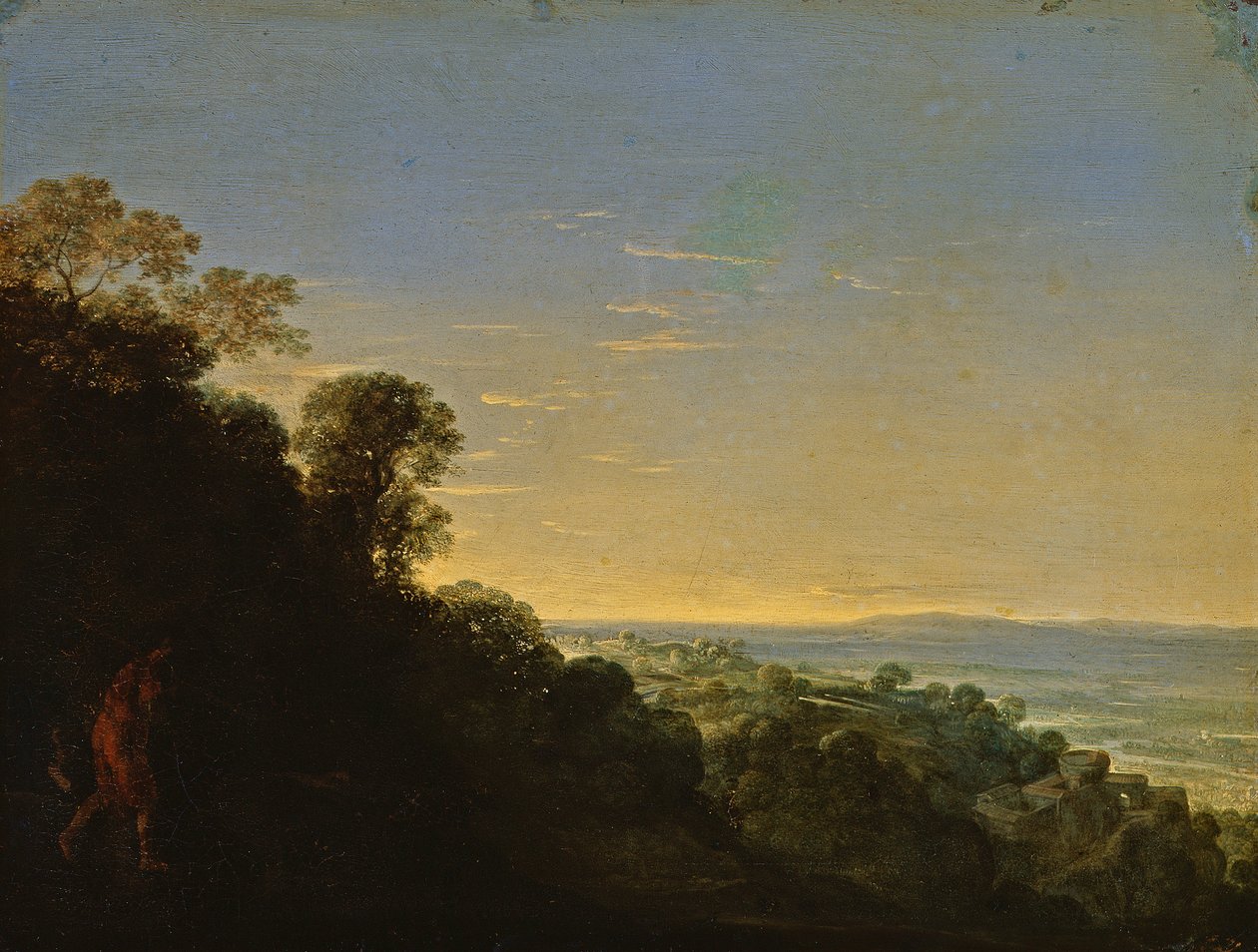Paisagem matinal (Aurora) de Adam Elsheimer