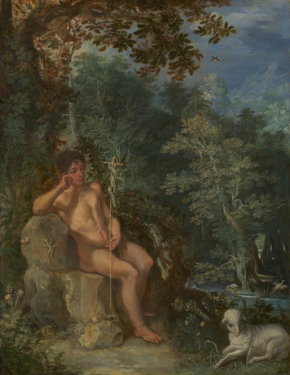 São João Batista no Deserto de Adam Elsheimer