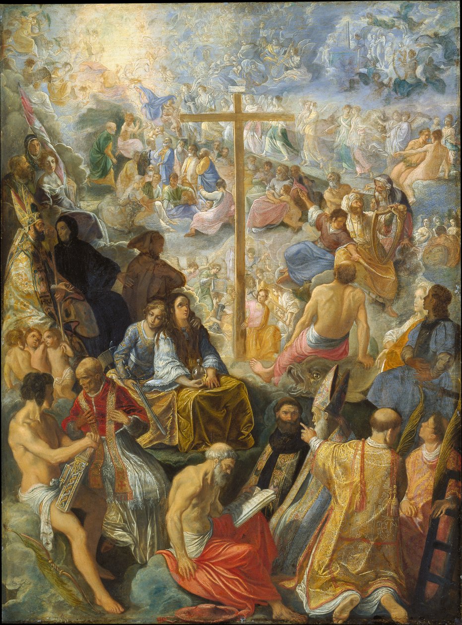 O Retábulo de Frankfurt da Exaltação da Verdadeira Cruz de Adam Elsheimer