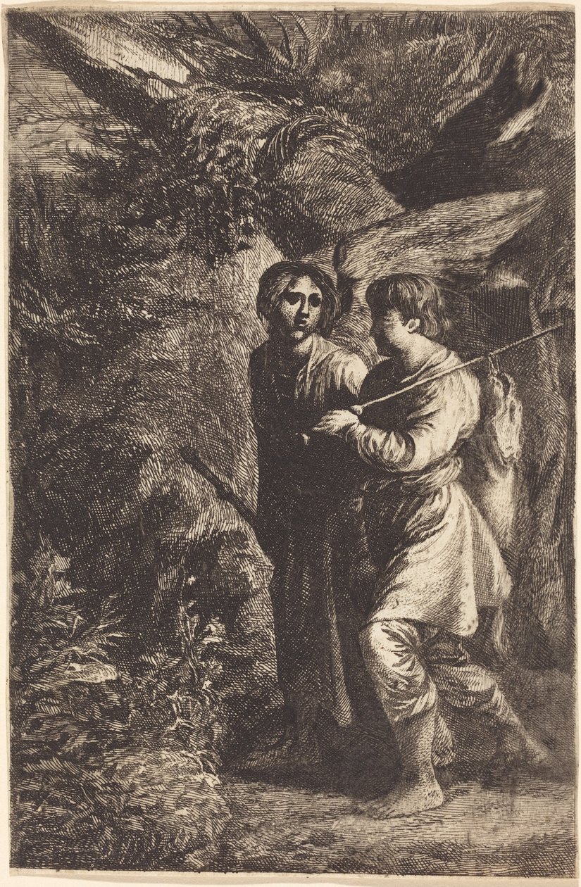 Tobias e o anjo de Adam Elsheimer