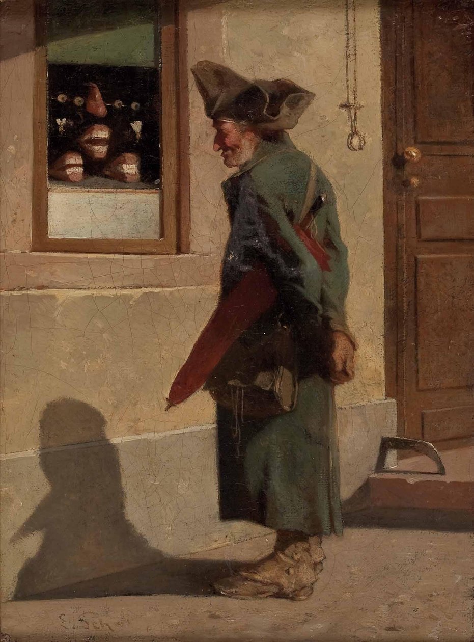 Soldado na loja de dentaduras de Adam Ernst Schalck