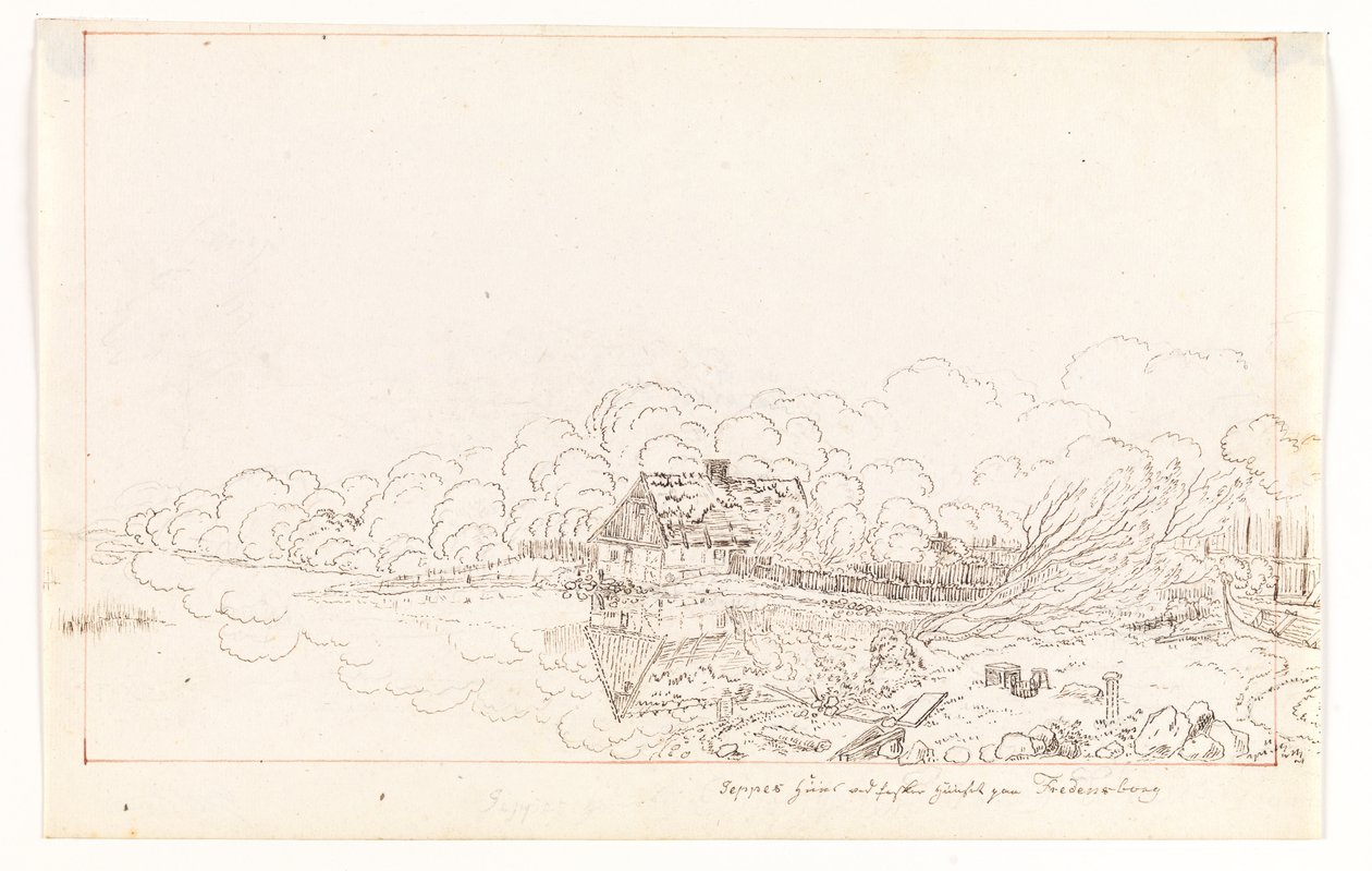 Casa do Jeppe. Fredensborg de Adam Gottlob Gjelstrup