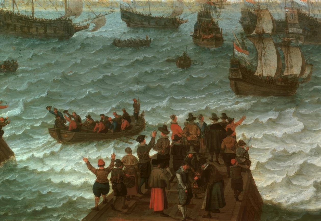Partida de uma frota de guerra de Adam Willarts