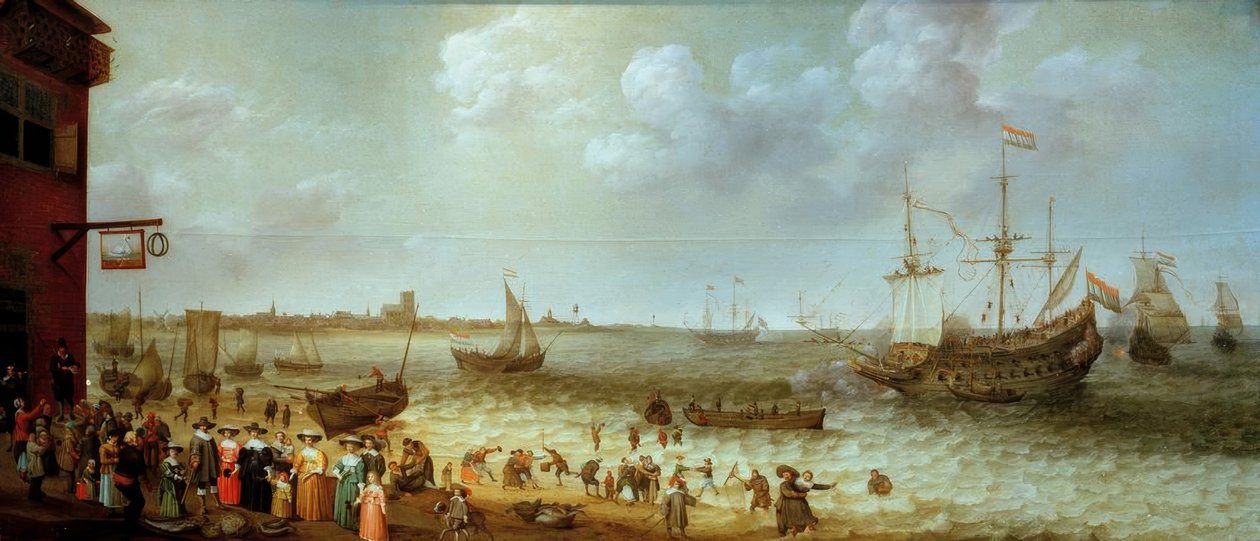 Os Maas em Den Briel de Adam Willarts