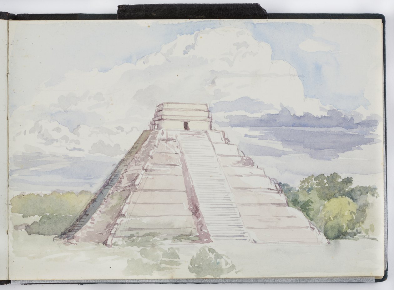 Sketchbook of Drawings and Notes, Mexico and Europe de Adela Breton