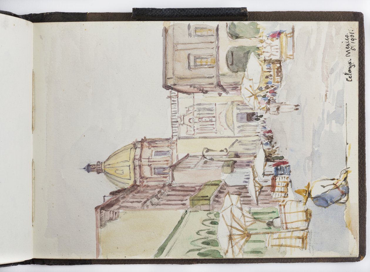 Caderno de Desenhos e Notas, América do Norte e do Sul (incluindo México) de Adela Breton