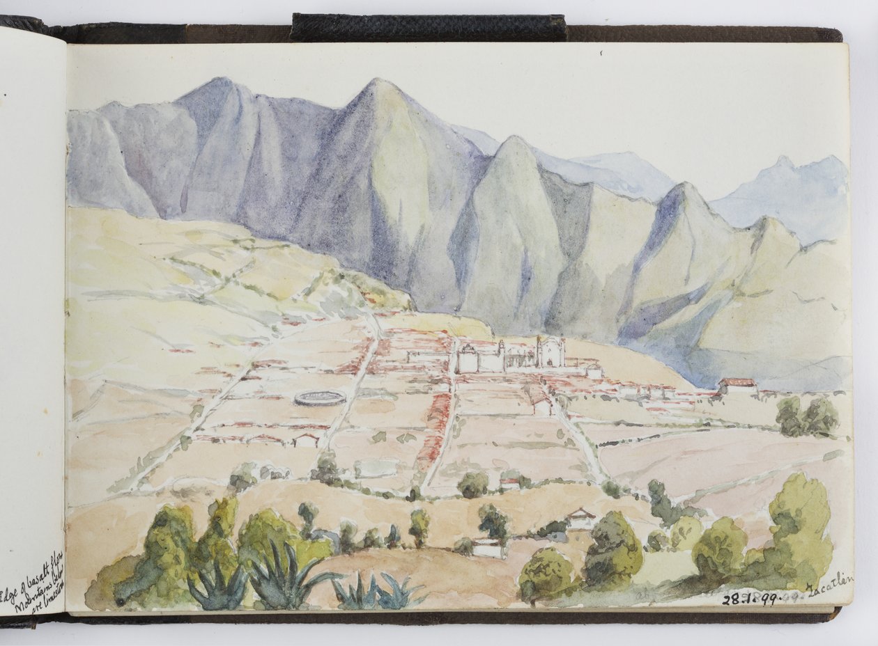 Caderno de Desenhos e Notas, América do Norte e do Sul (incluindo México) de Adela Breton