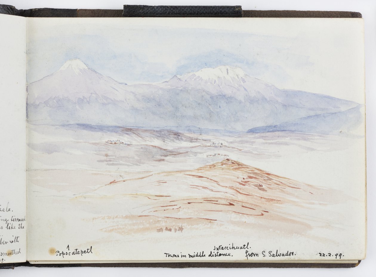 Caderno de Desenhos e Notas, América do Norte e do Sul (incluindo México) de Adela Breton