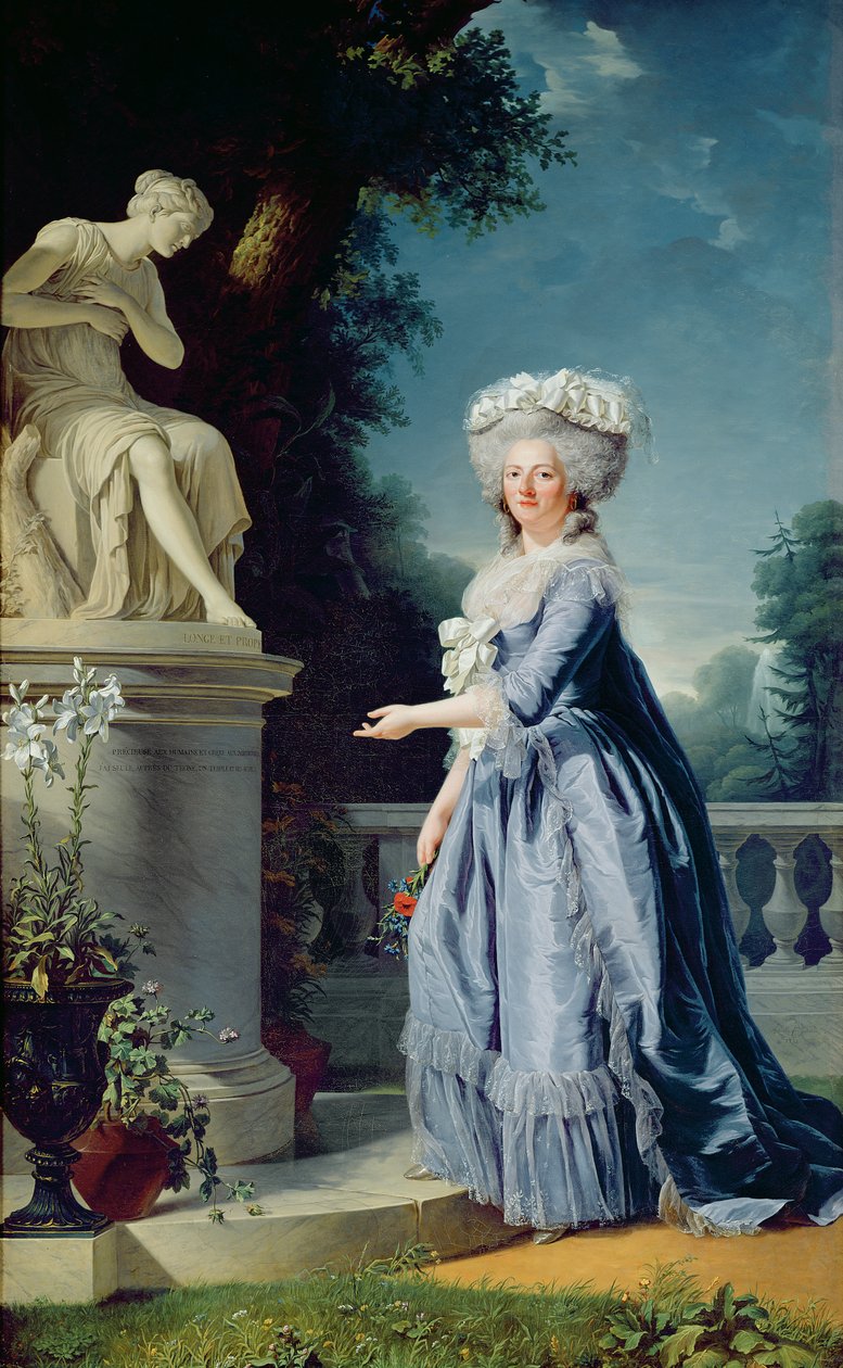 Retrato de Marie-Louise (1733-99) Vitória da França de Adelaide Labille Guiard
