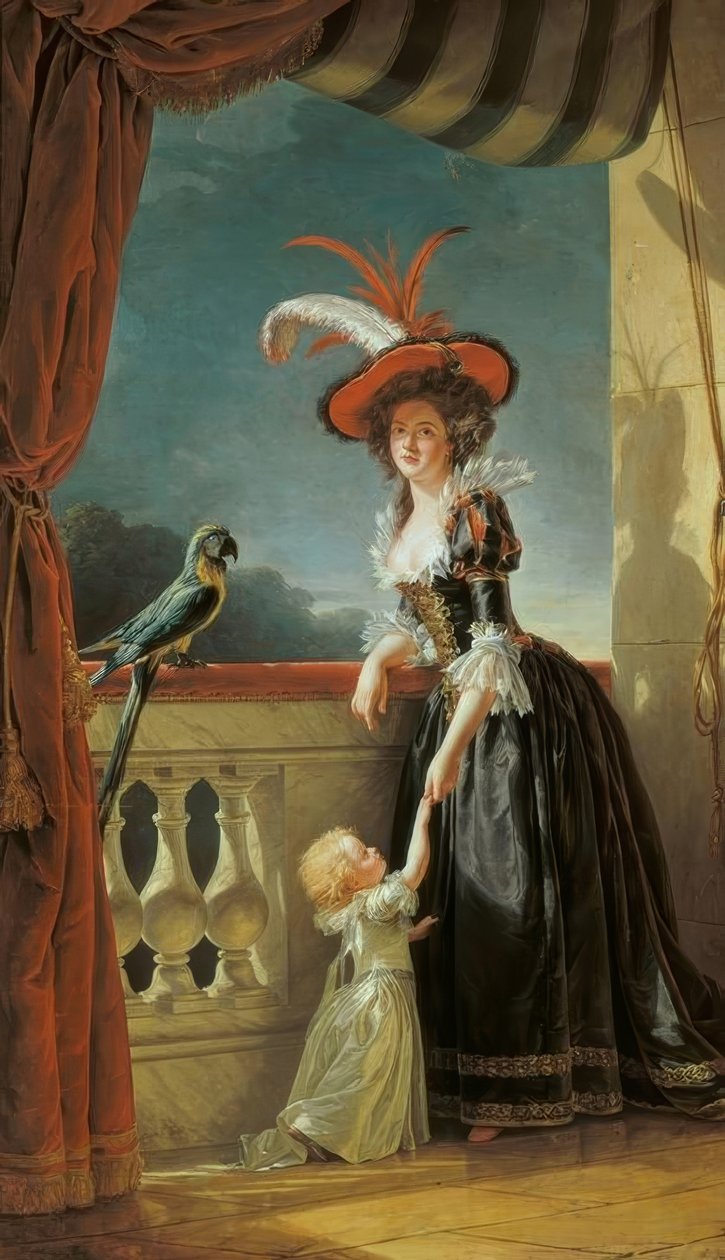 Louise Elisabeth de France - Labille-Guiar de Adelaide Labille Guiard