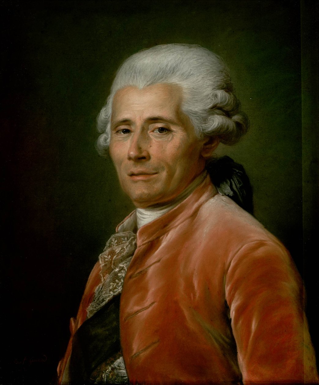 Retrato de Joseph-Marie Vien, pintor do rei. de Adelaide Labille Guiard