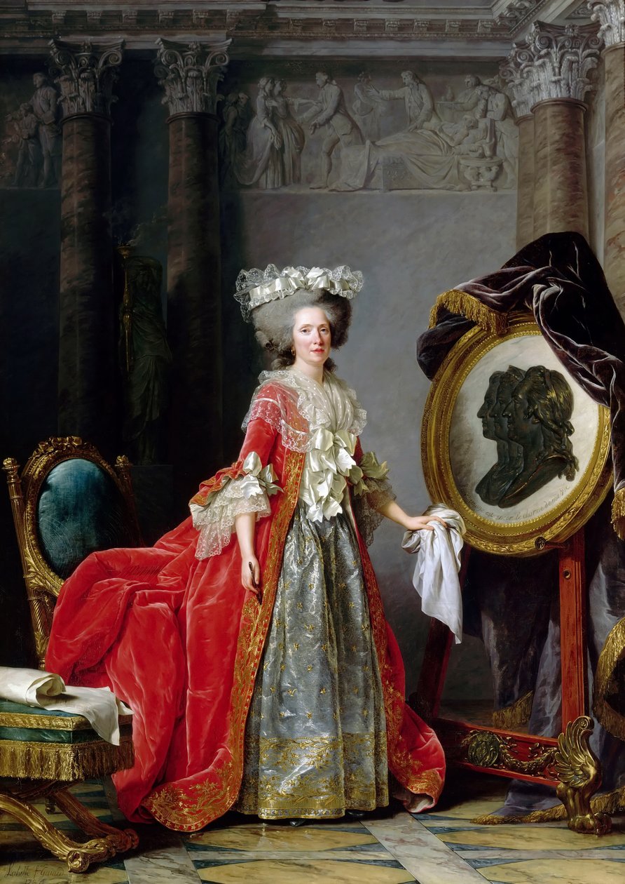 Princesa Marie Adelaide da França 1732-1800 de Adelaide Labille Guiard