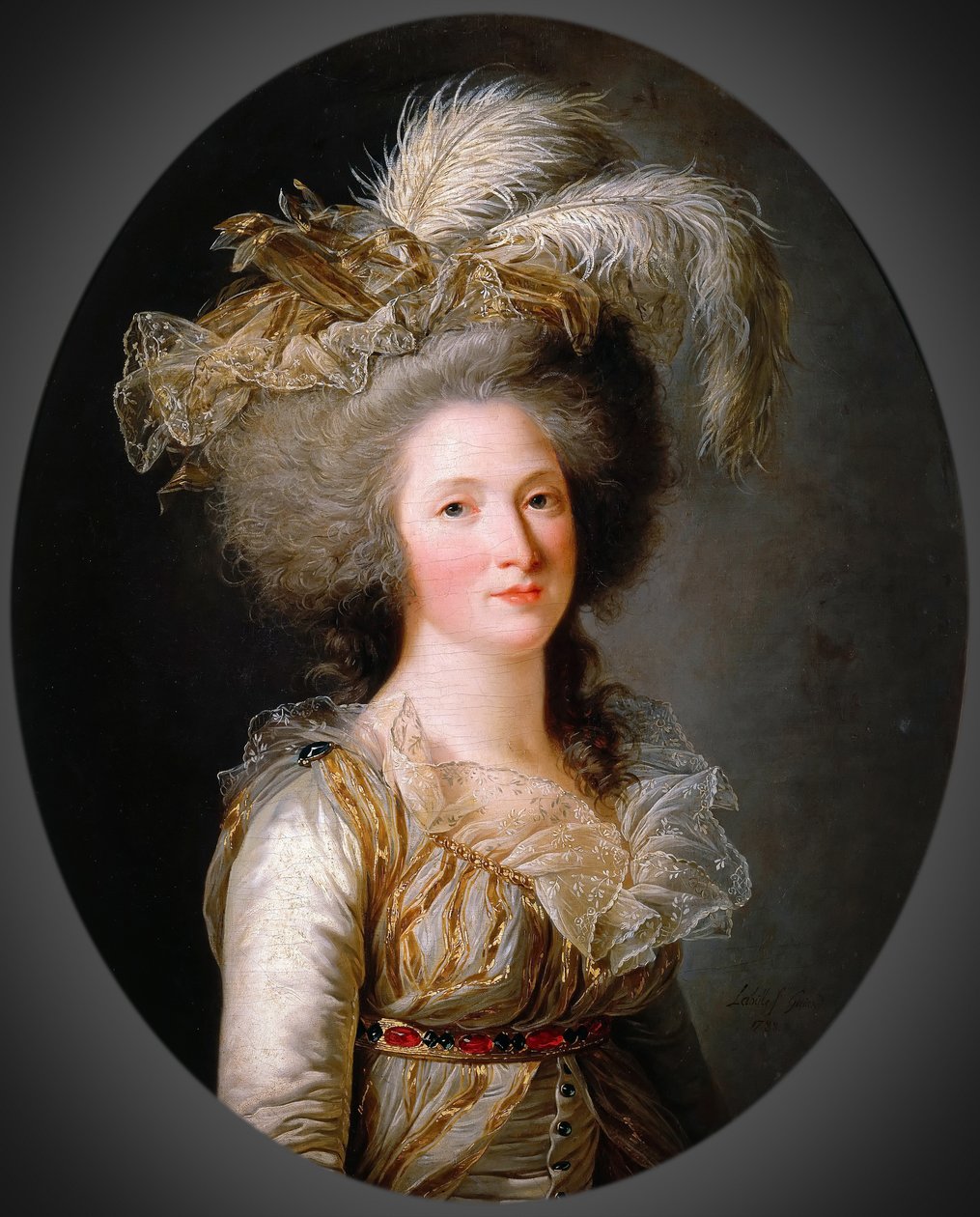 Isabel Philippine Marie Hélène de Bourbon de Adelaide Labille Guiard