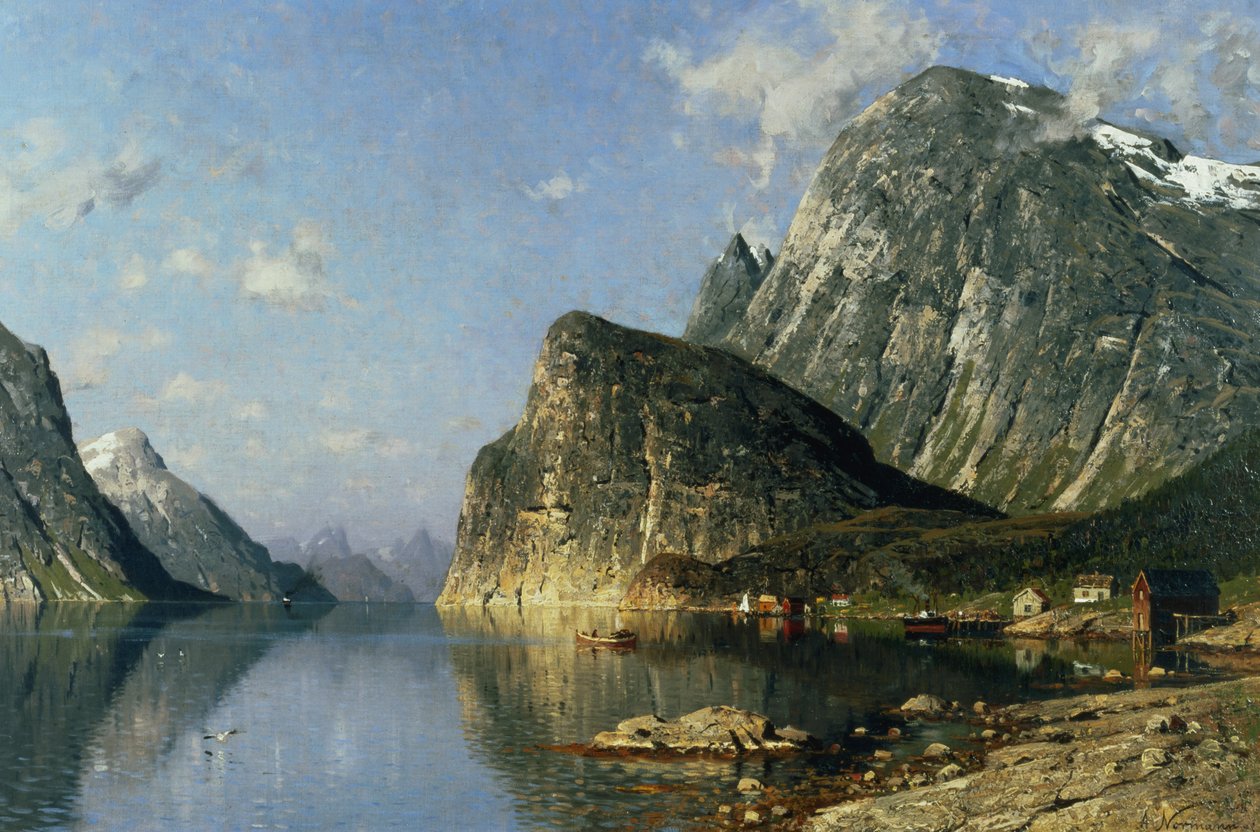 Fiorde de Sogne, Noruega de Adelsteen Normann