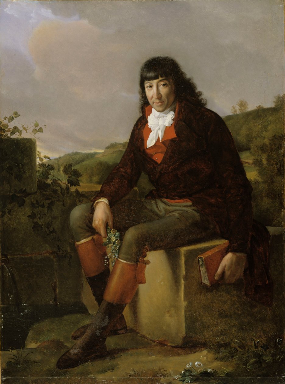 Retrato de Louis-Marie de La Révellière-Lépeaux 1753-1824, 1797. de Adélaïde Marie Pilastre