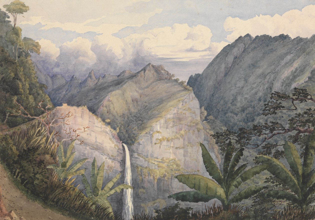 Fautaua, Tahiti, 25 de agosto de 1849 [Ilhas da Sociedade] de Admiral Sir Edward Gennys Fanshawe