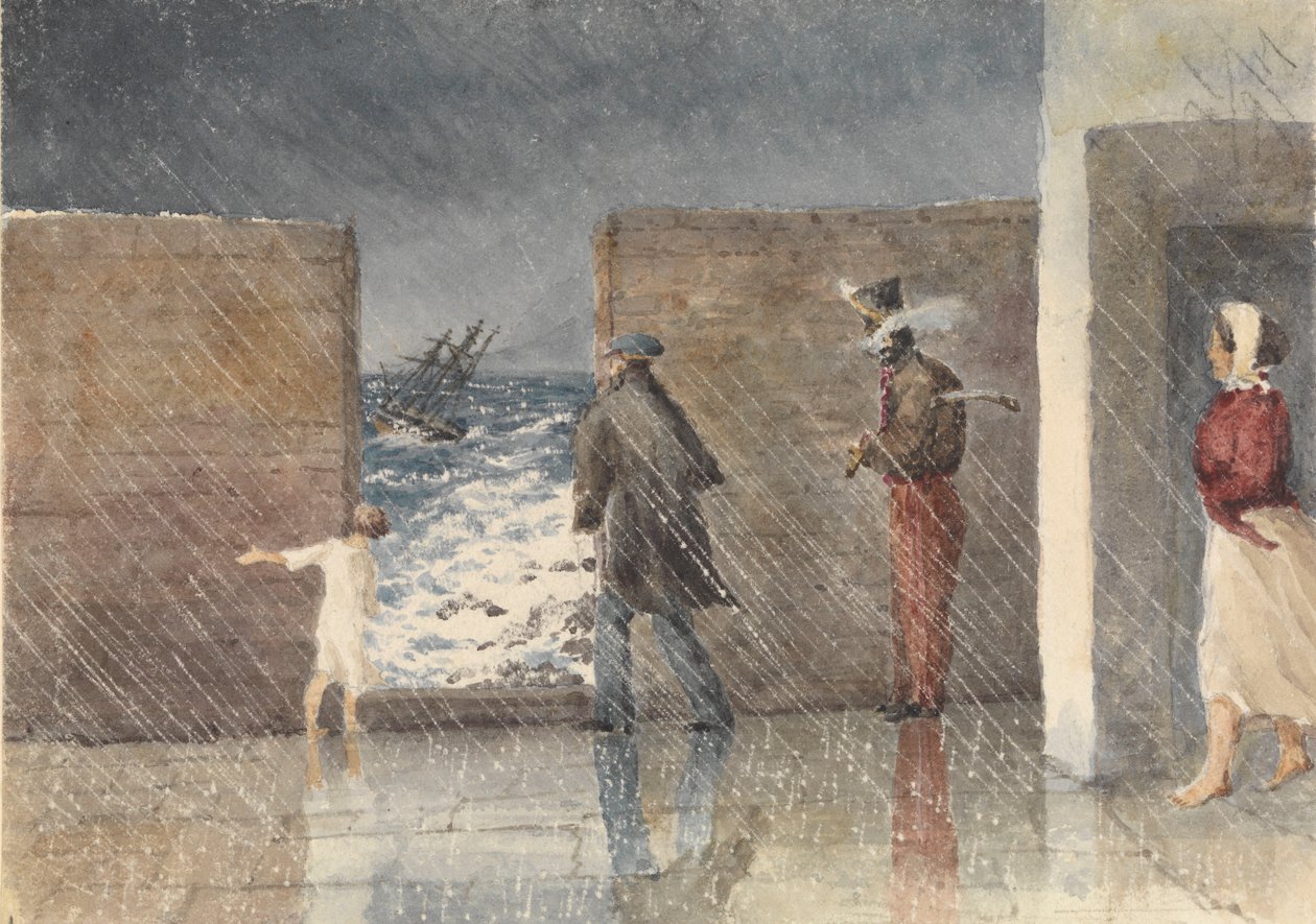 O Puntinha, Madeira, 1 de janeiro de 1849. Olhar para o próprio navio