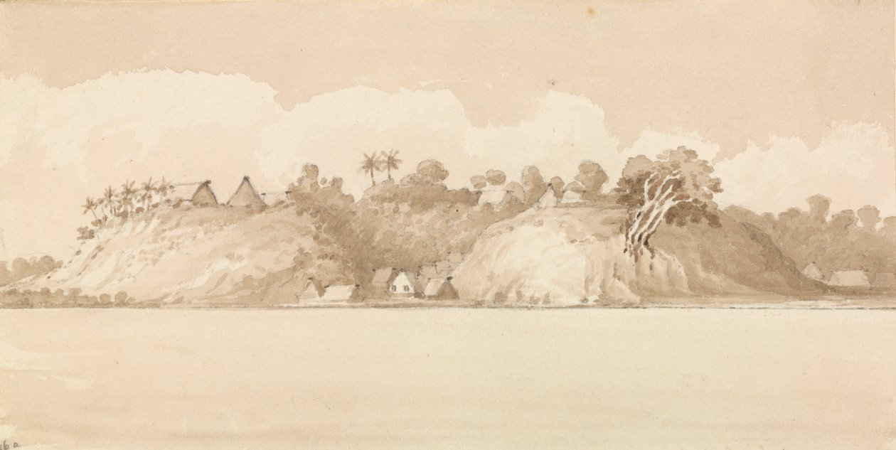 Vewa, Ilhas Feejee, outubro de 1849 [Fiji] de Admiral Sir Edward Gennys Fanshawe