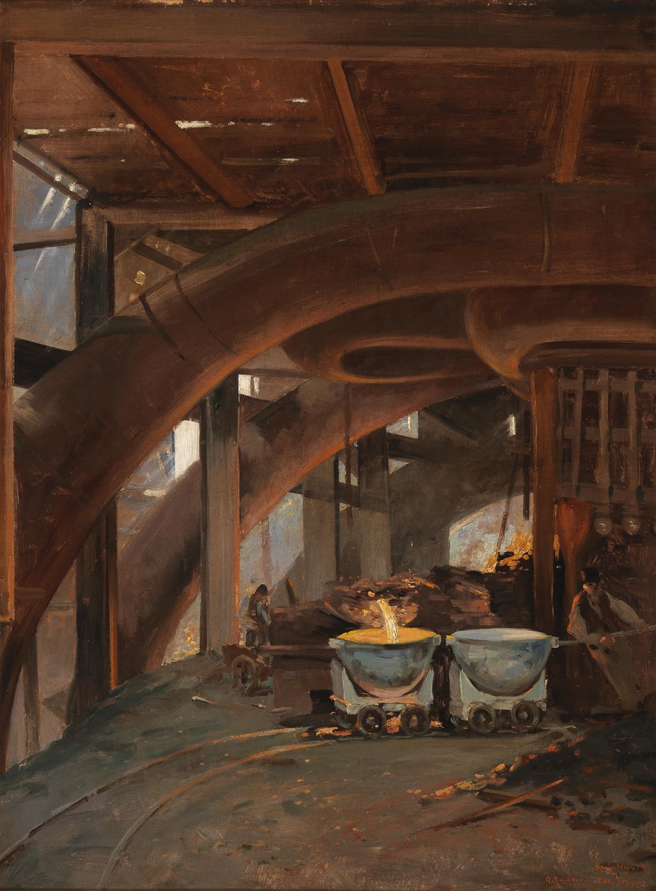 Kupferbergwerk Bor SerbiennInglês: Mina de cobre, Bor, Sérvio de Adolf Kaufmann