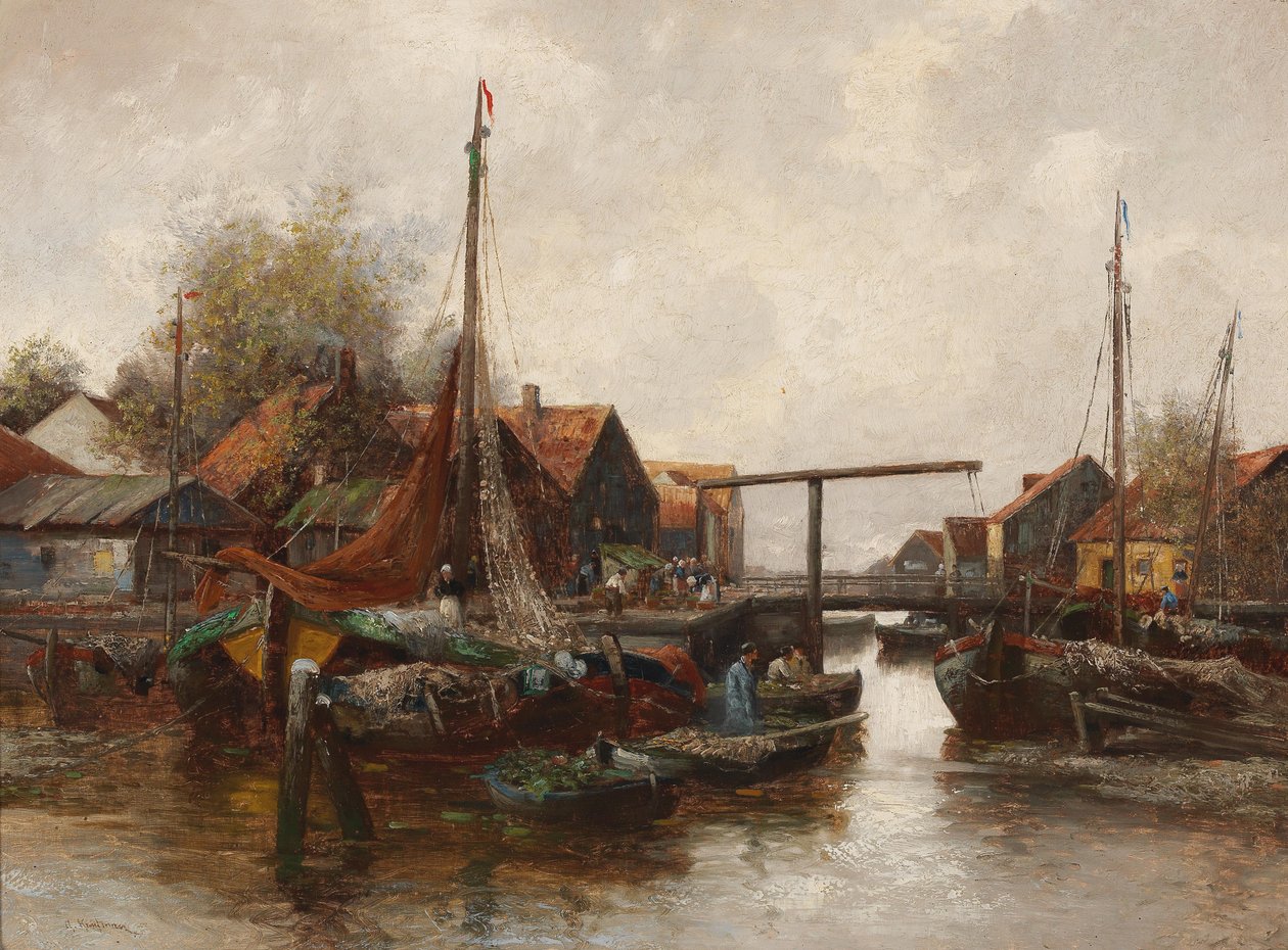 No porto de Adolf Kaufmann