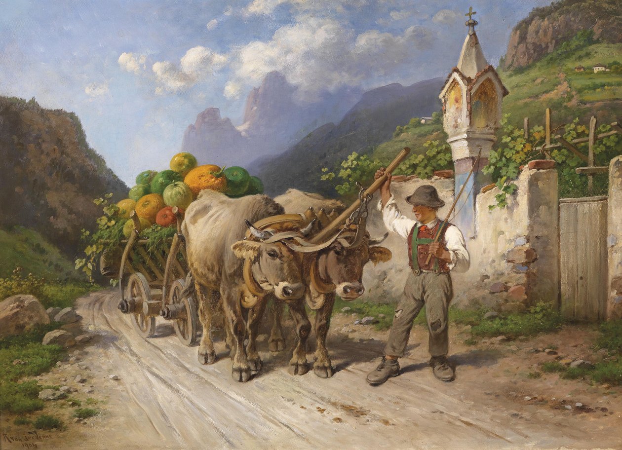 Colheita rica de Adolf van der Venne