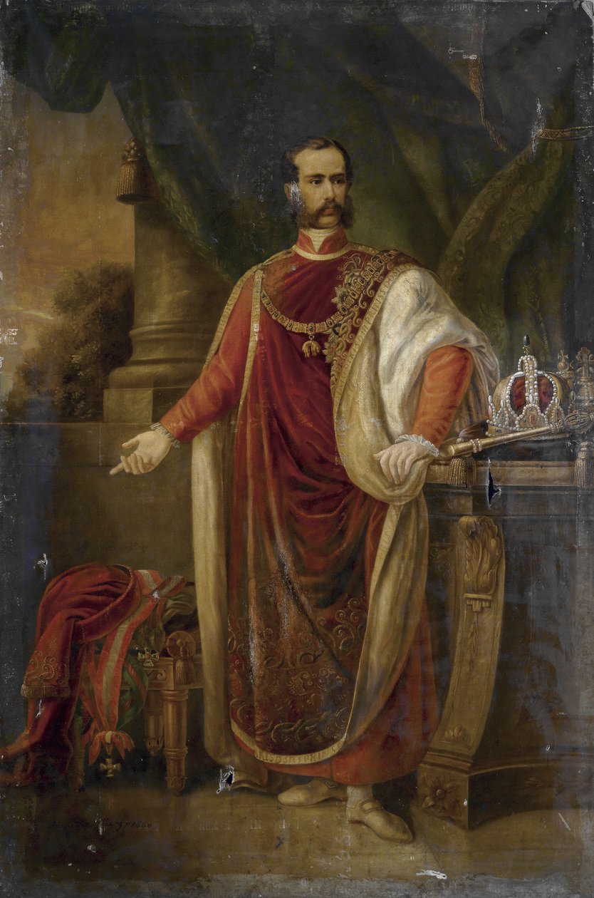 Imperador Franz Joseph I de Adolf von Schallberg