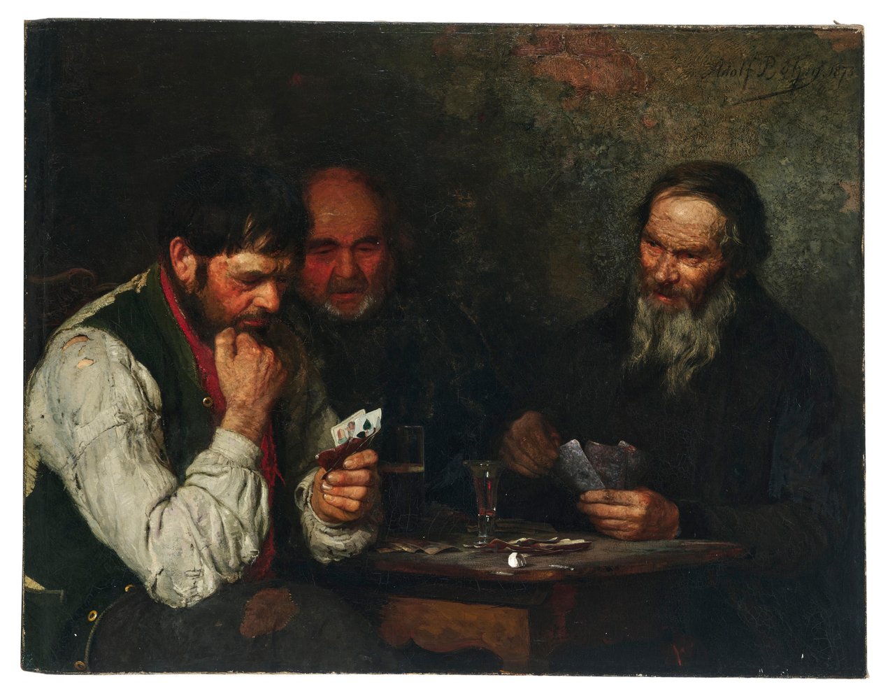 Adolph Böhm jogador de cartas de Adolf Bohm