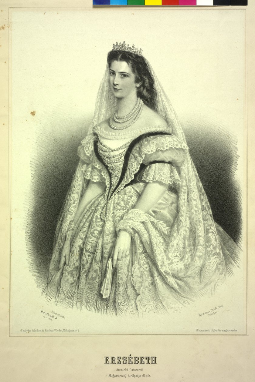 Imperatriz da Áustria Elisabeth de Adolf Dauthage