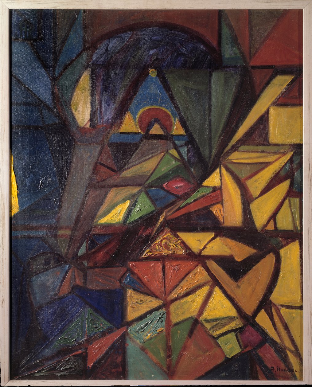 Fuga sobre o tema da ressurreição (óleo sobre tela de Adolf Holzel