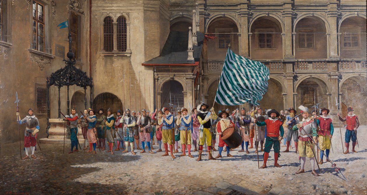 Landsknecht e Alferes de Adolf Pirsch