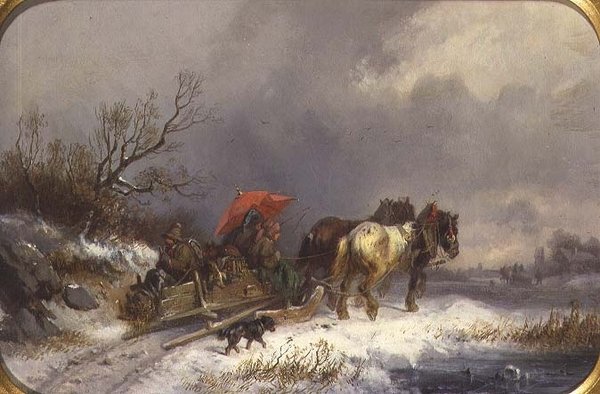 Um marreta no Inverno de Adolf Schmidt