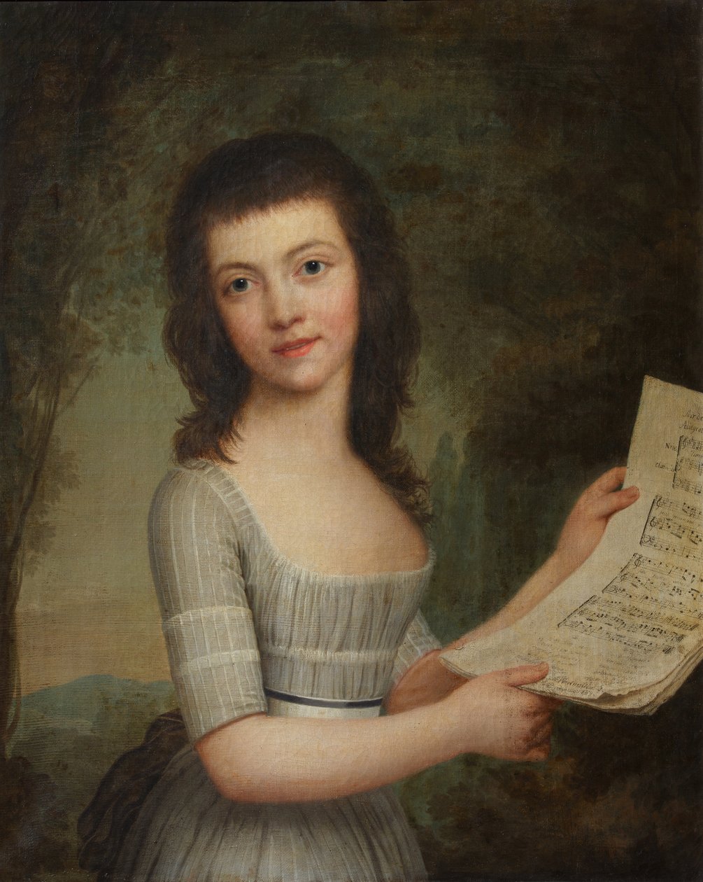 Retrato de Mademoiselle Wittfooth, 1789 de Adolf Ulrich Wertmuller