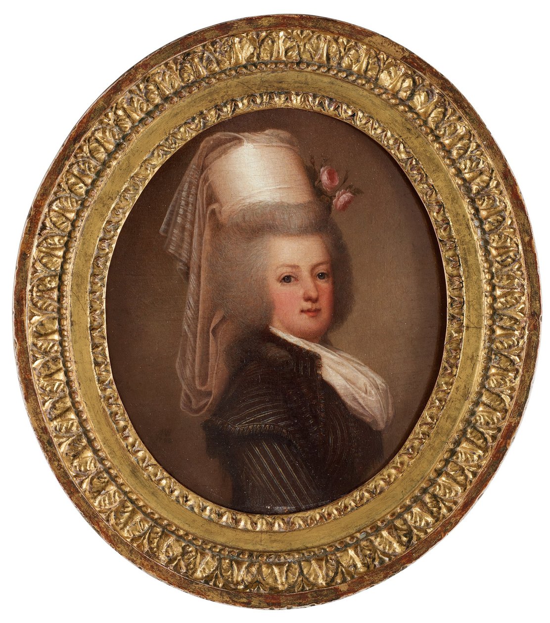 Retrato da rainha Maria Antonieta da França 1755-1793, 1789 de Adolf Ulrich Wertmuller