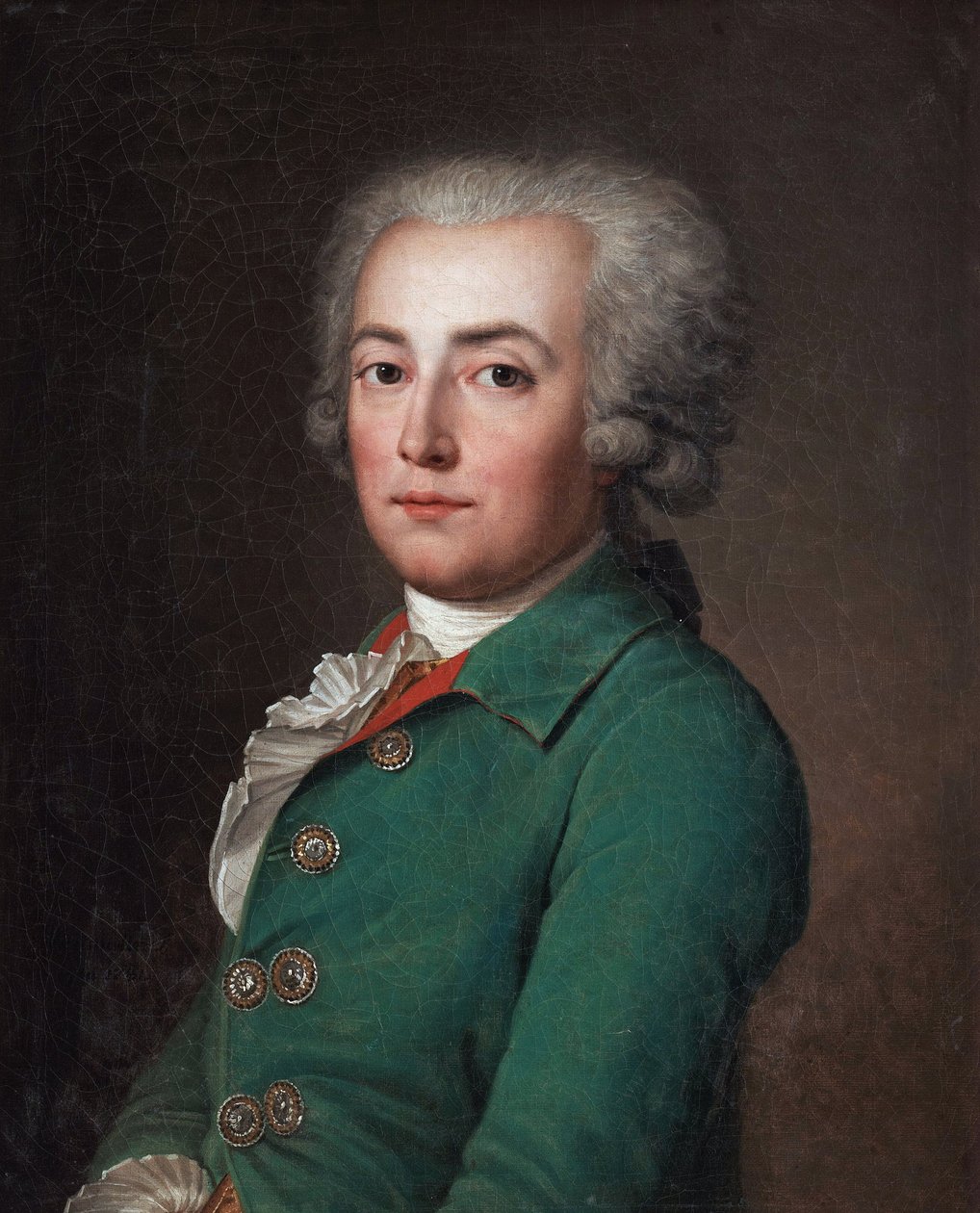 Retrato de Stanislas Marie Adelaide, Conde de Clermont-Tonnerre (Clermont Tonnerre ) (1757-1792) por Wertmuller, Adolf Ulrik (1751-1811) Coleção Particular de Adolf Ulrich Wertmuller