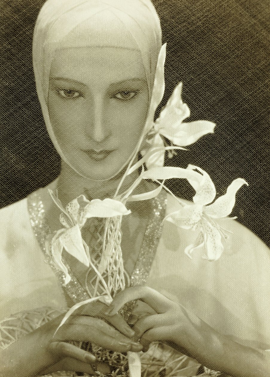 Anúncio para Elizabeth Arden, out-take de Adolf de Meyer