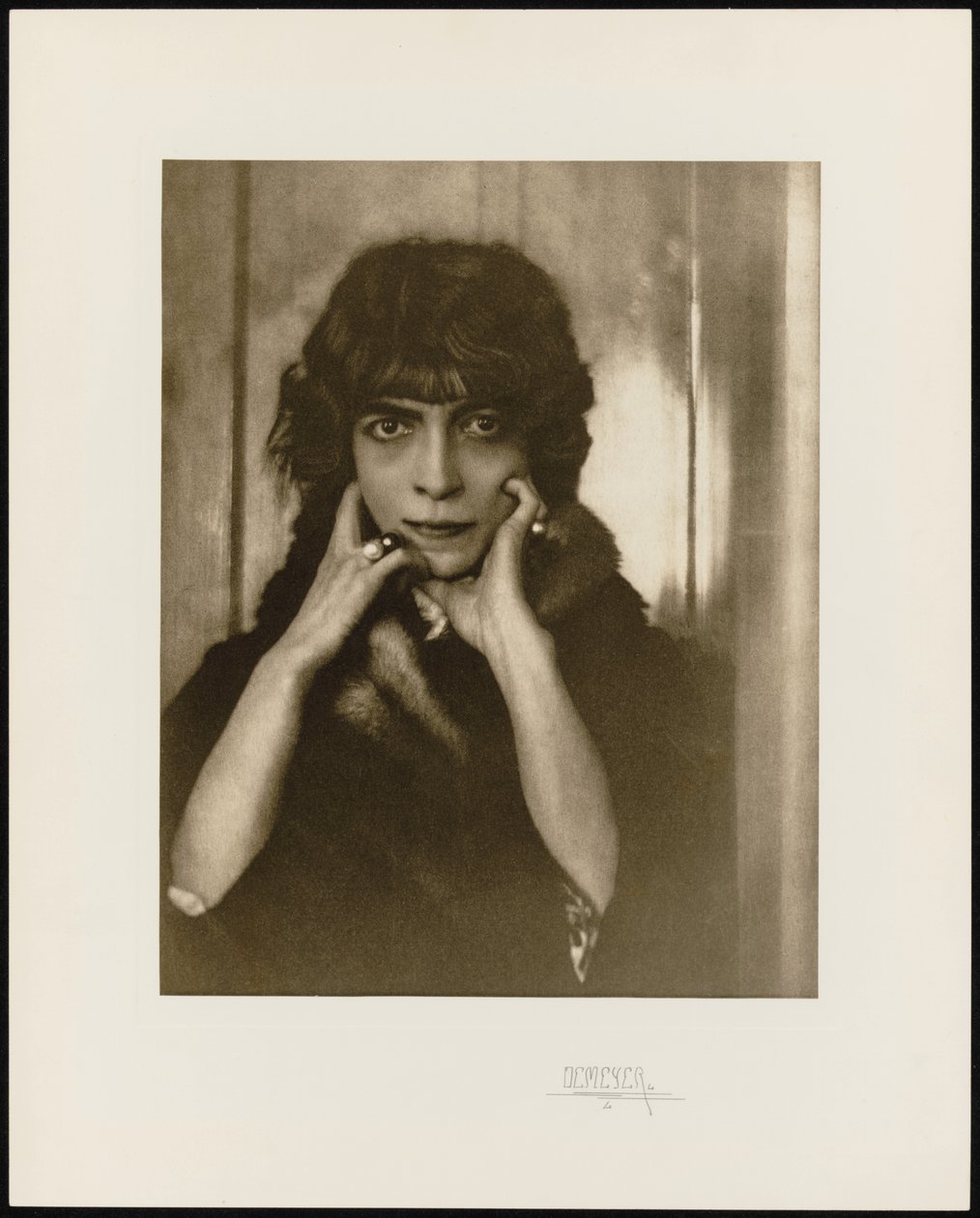 Retrato da Marchesa Luisa Casati de Adolf de Meyer