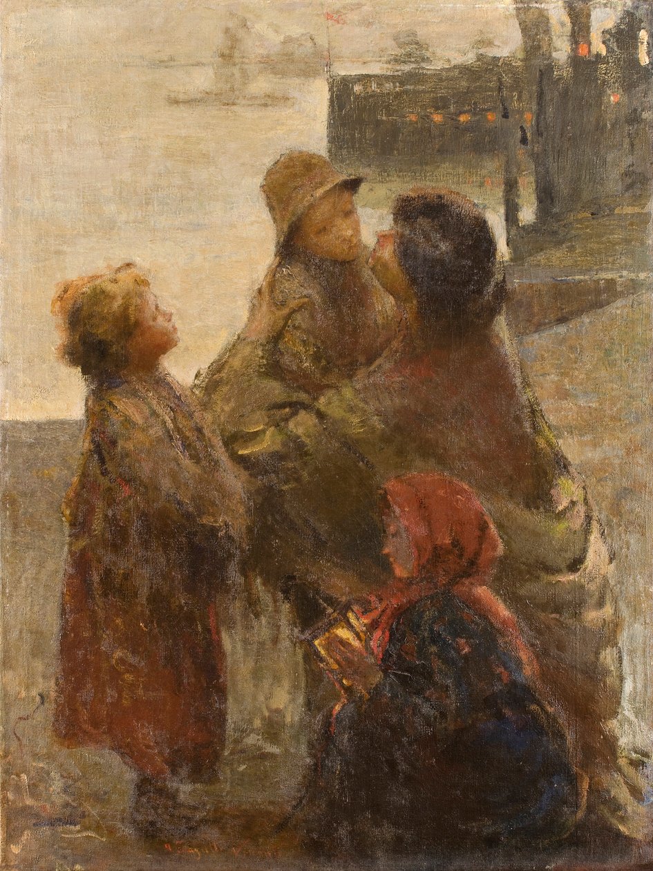 Lembrar a múmia Pintura de Adolfo Ferraguti Visconti (1850-1924) 1903 Coleção Particular de Adolfo Feragutti Visconti