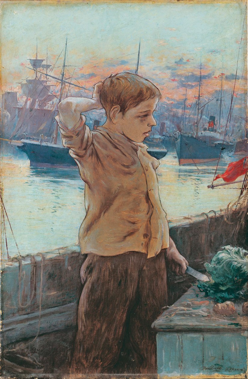 ""Le mousse"" Peinture d