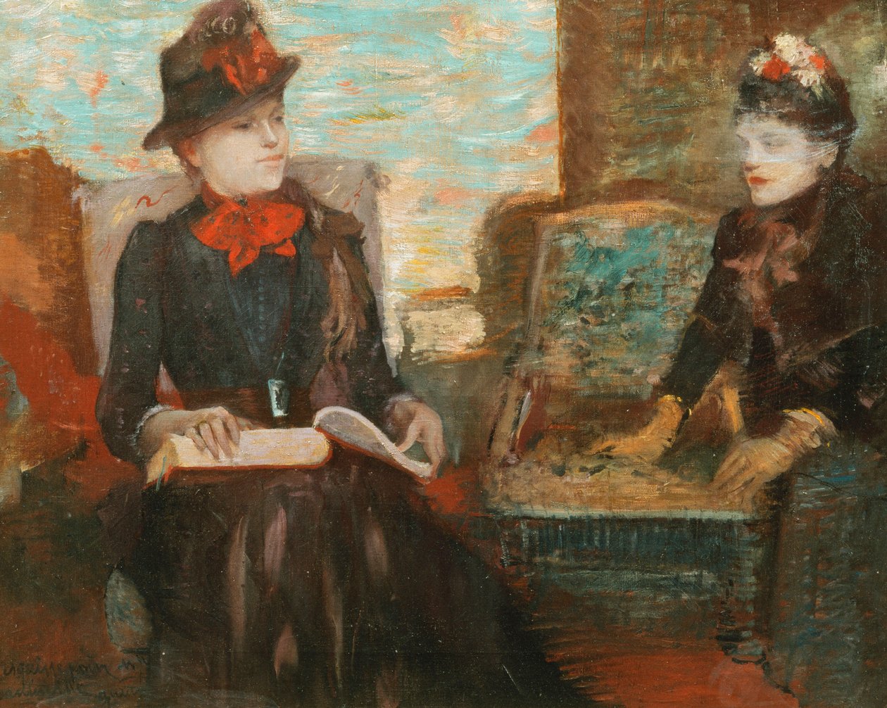 Retrato de Miss de Adolfo Guiard y Larrauri