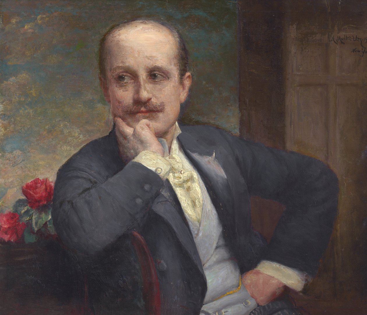Autorretrato de Adolfo Müller-Ury, 1933. de Adolfo Müller Ury