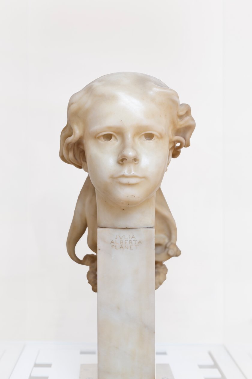 Retrato de Julia Alberta Planet de Adolfo Wildt