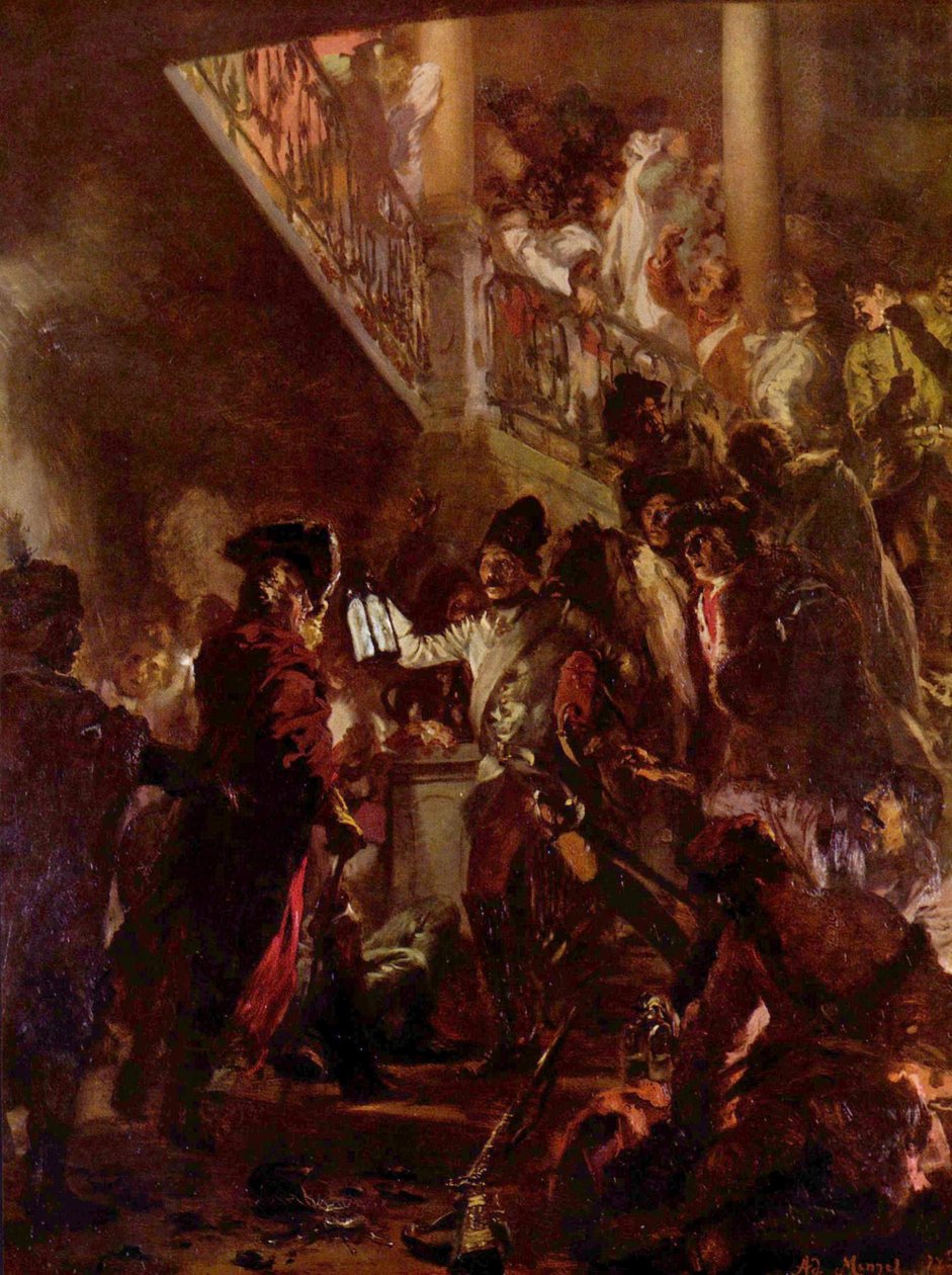 Boa noite, senhores de Adolph Menzel